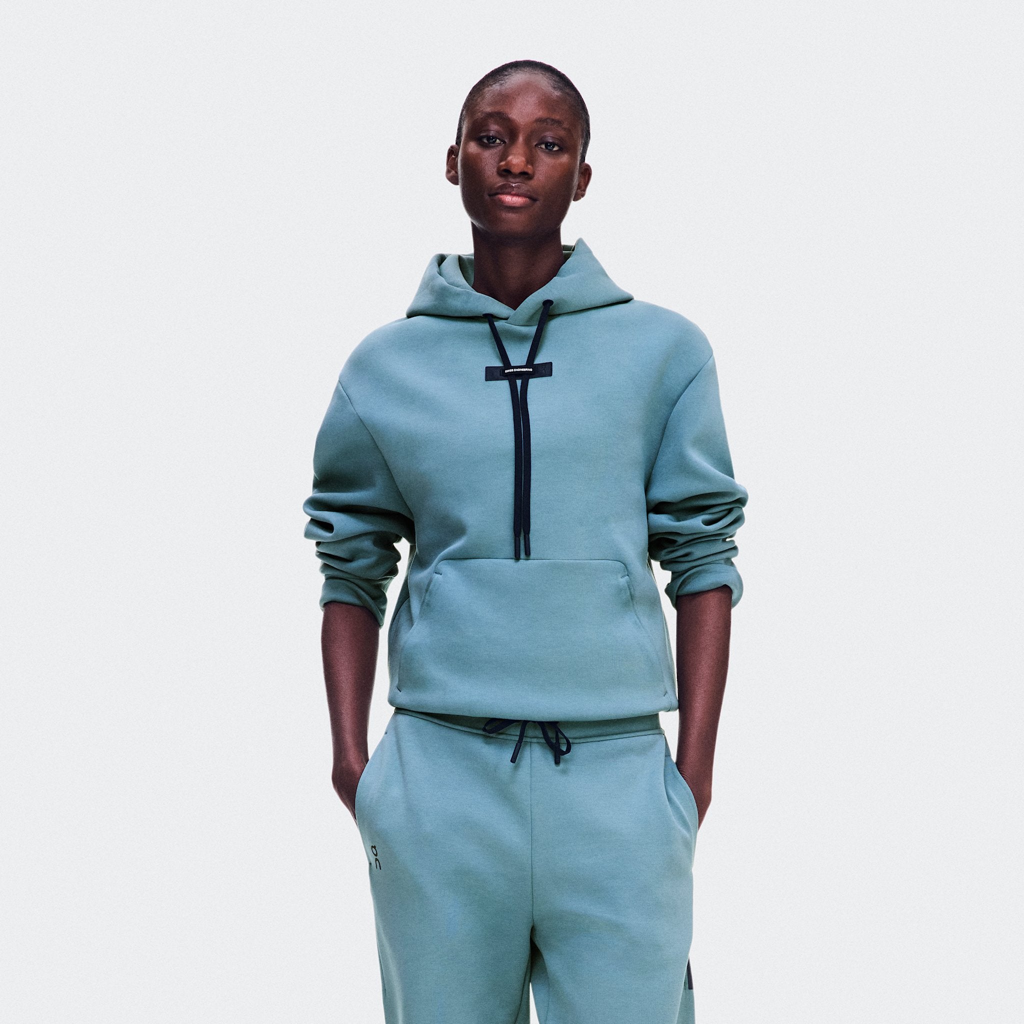 On Focus Tech Hoodie Agave