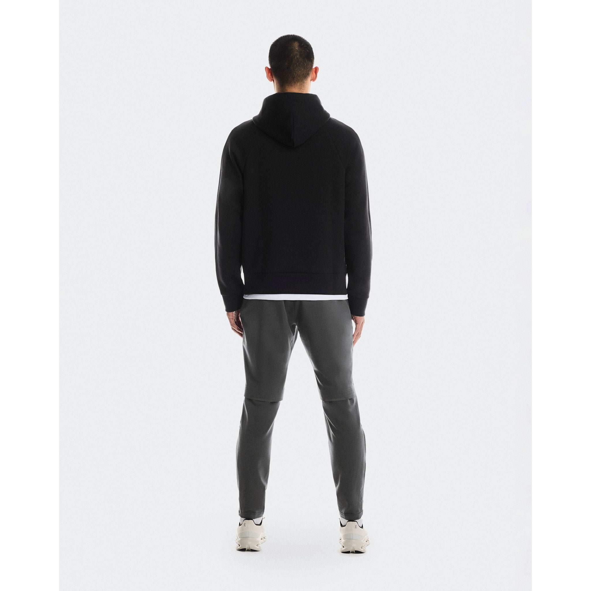 On Focus Tech Zip Hoodie Black