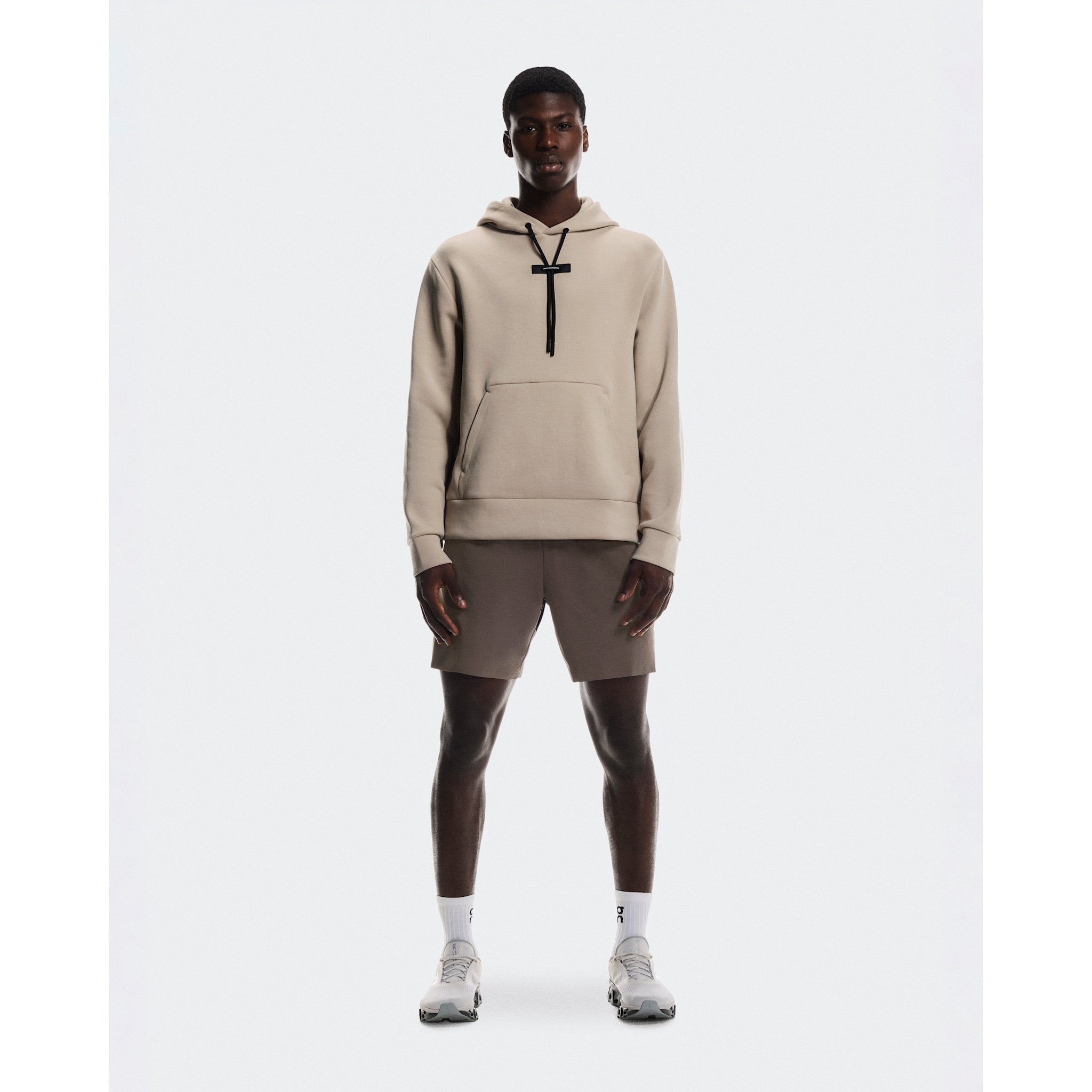 On Focus Tech Hoodie Desert