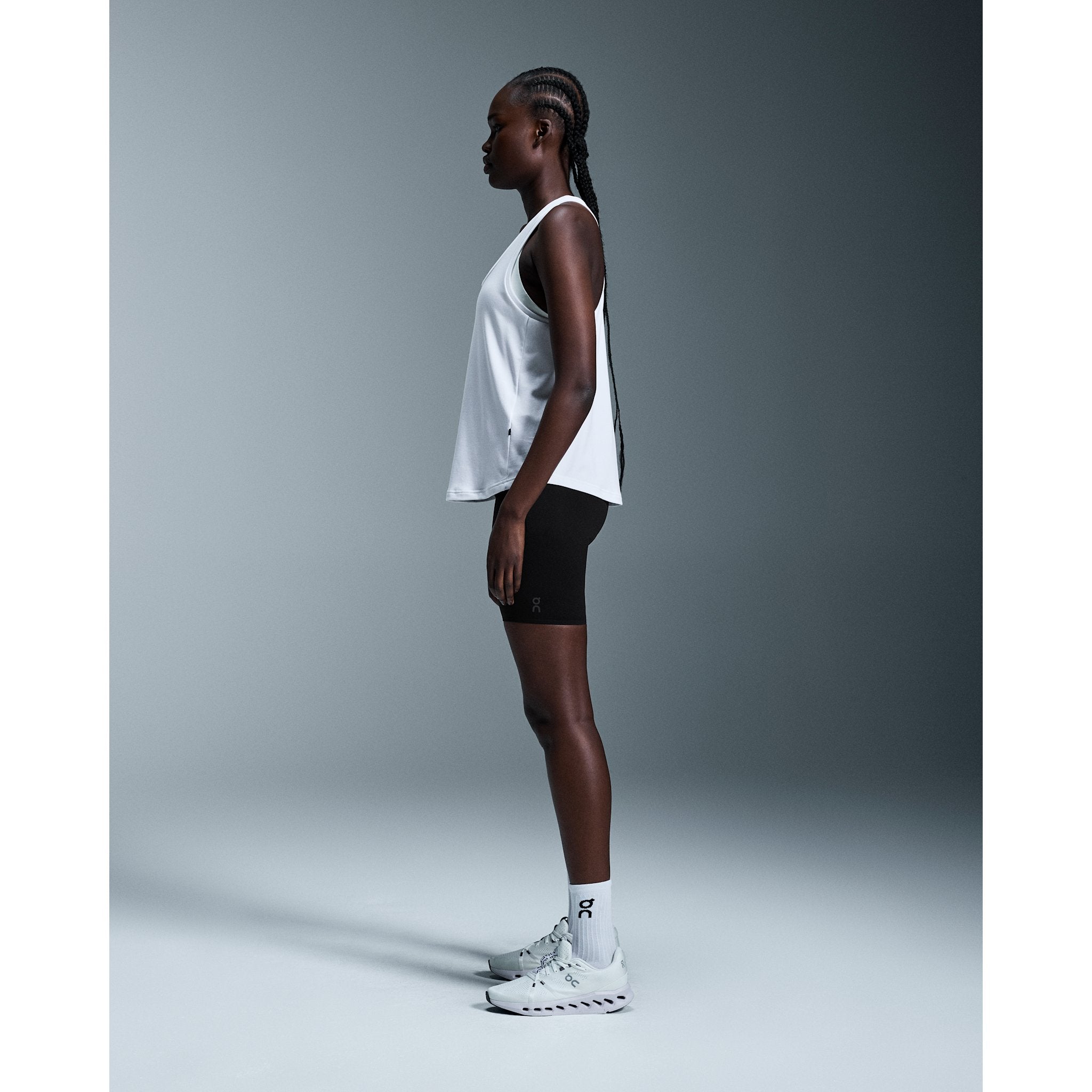 On Active 1/2 Tights Black