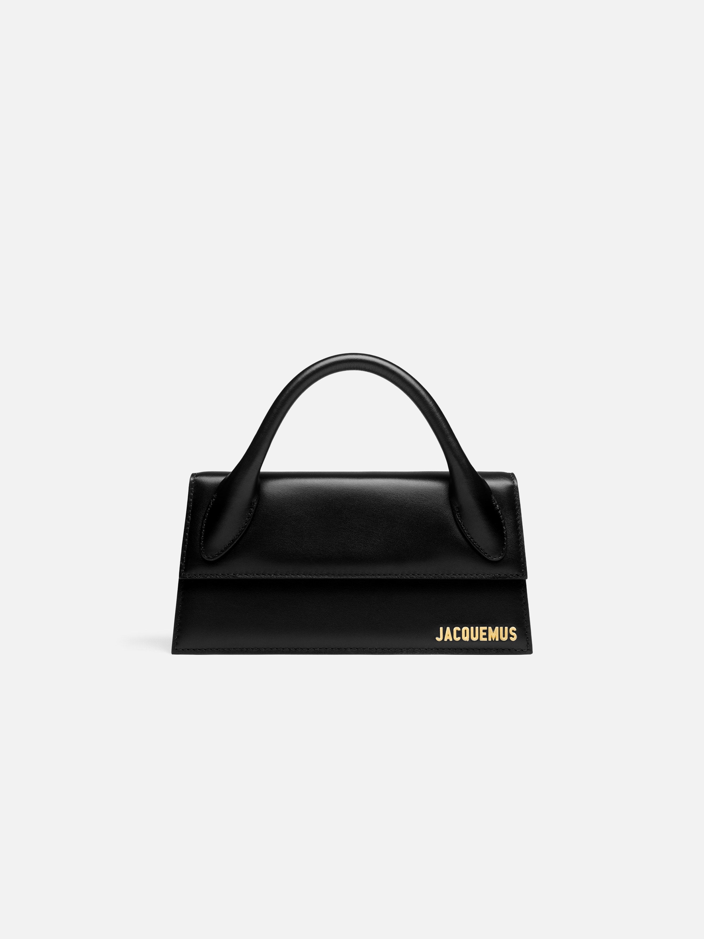 Jacquemus The Long Chiquito Long Leather Handbag Black