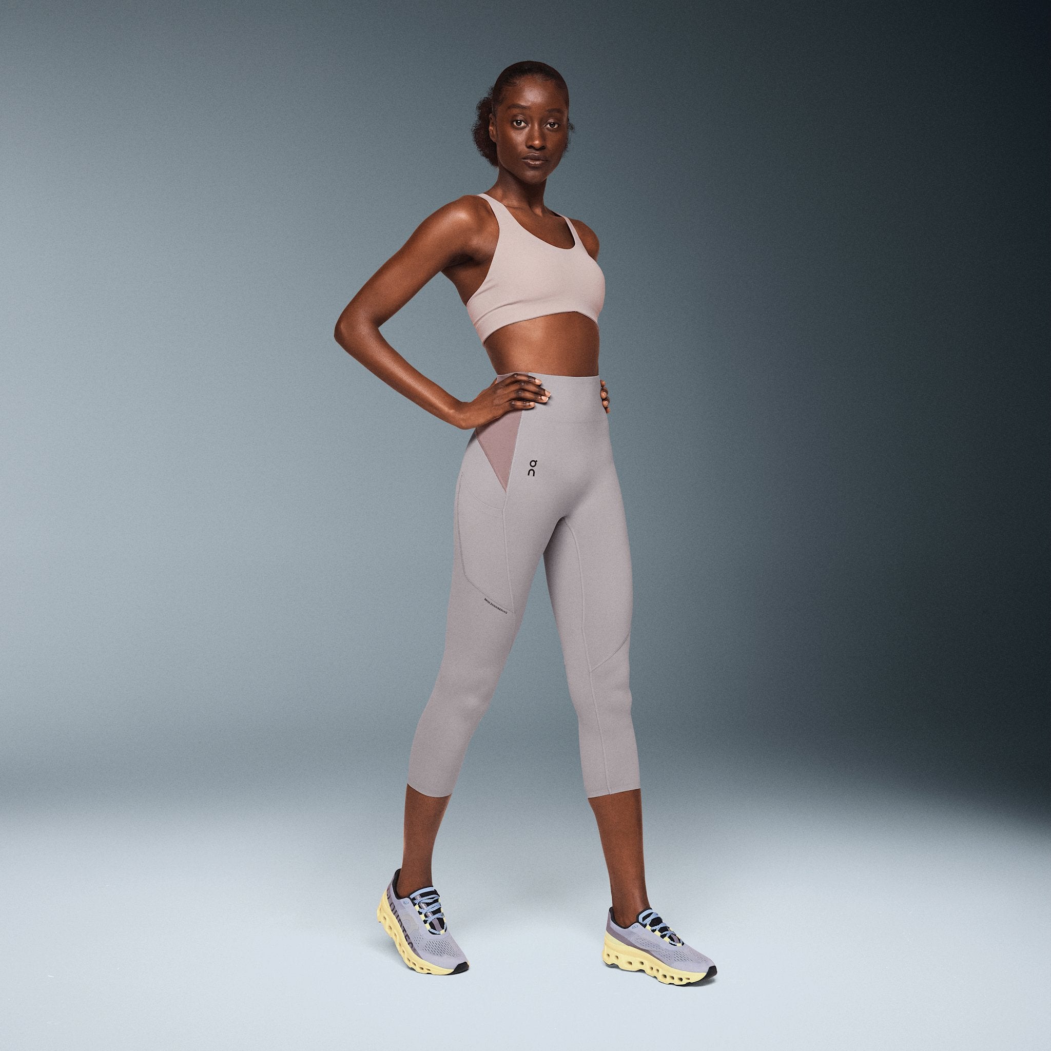 On Movement 3/4 Tights Indigo
