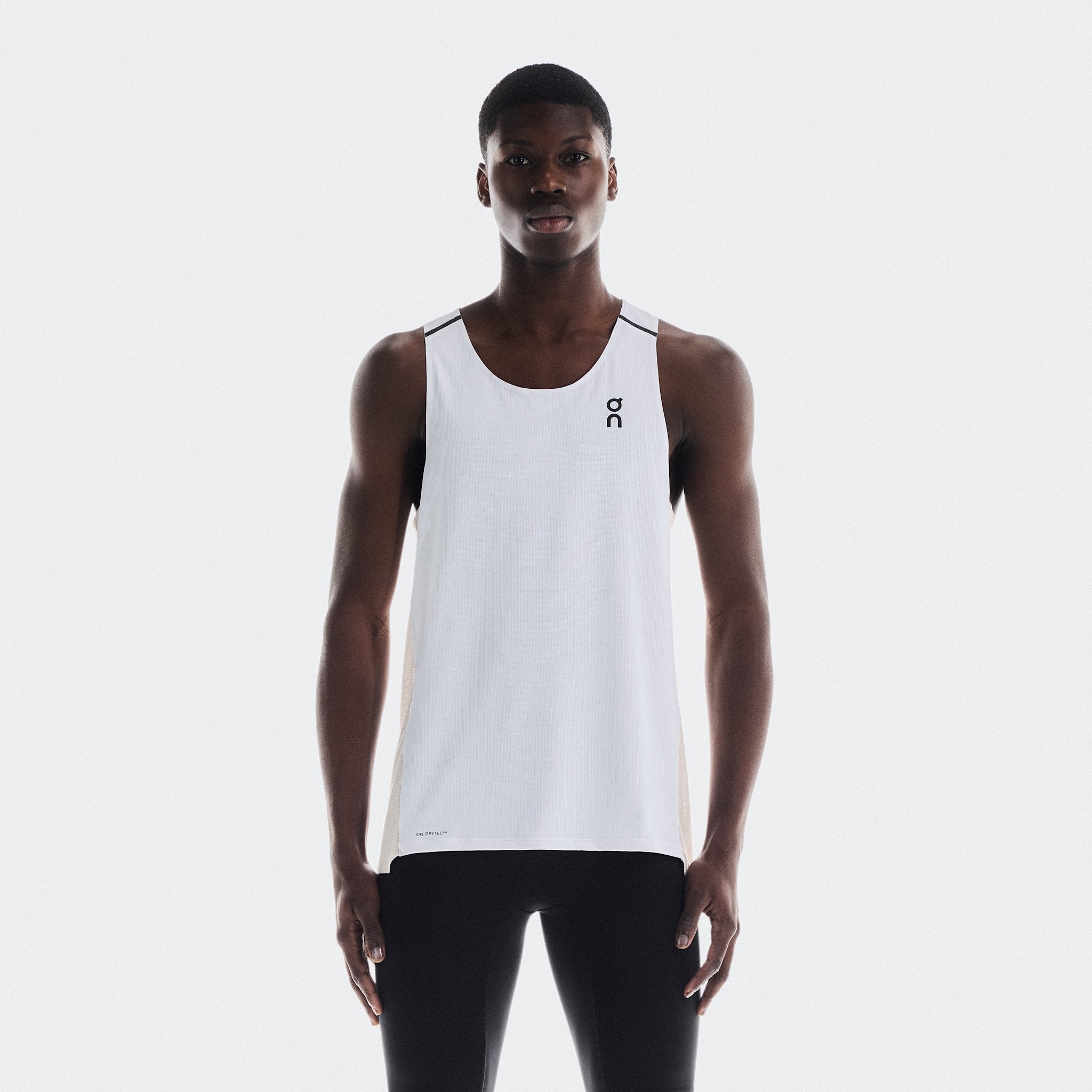 On Performance Tank White | Silver