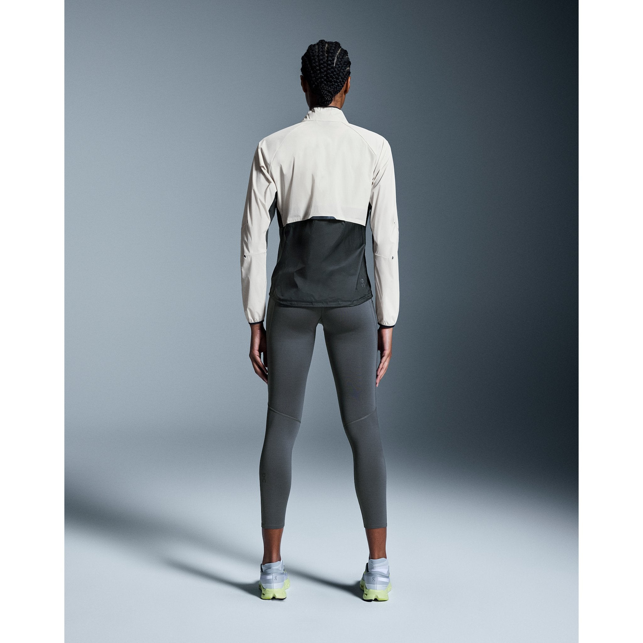 On Weather Jacket Silver | Eclipse