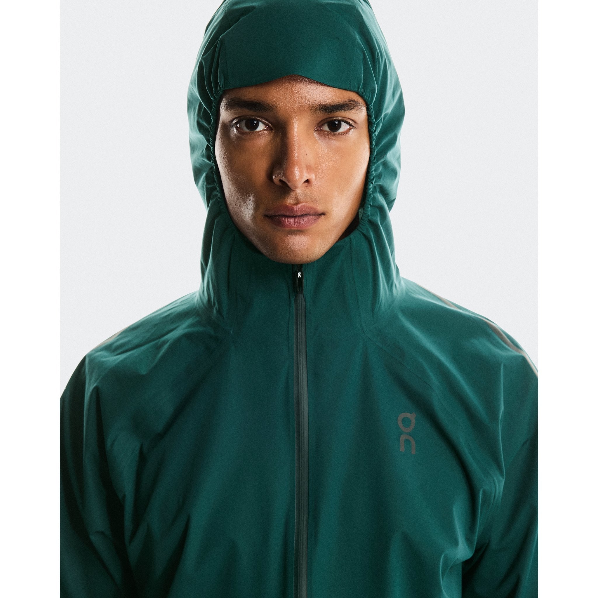 On Performance Jacket Waterproof Spirulina