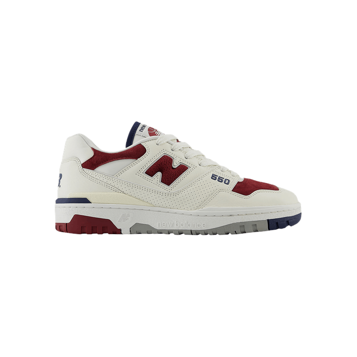 New Balance 550 'Suede Toe Pack - Burgundy Navy'