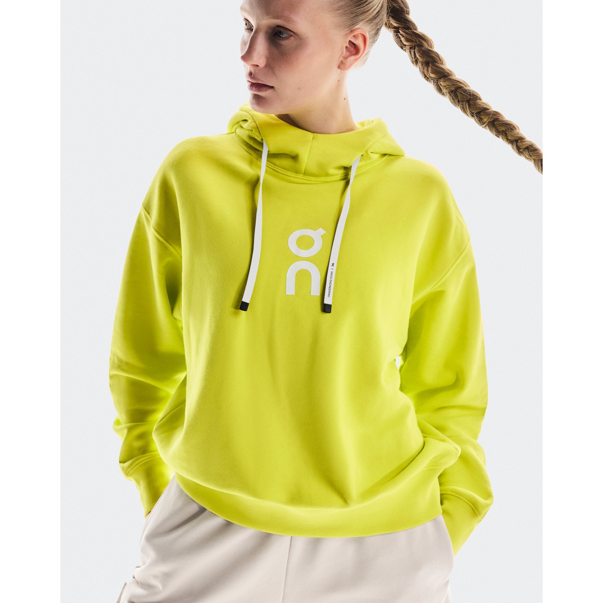 On Club Hoodie Lime