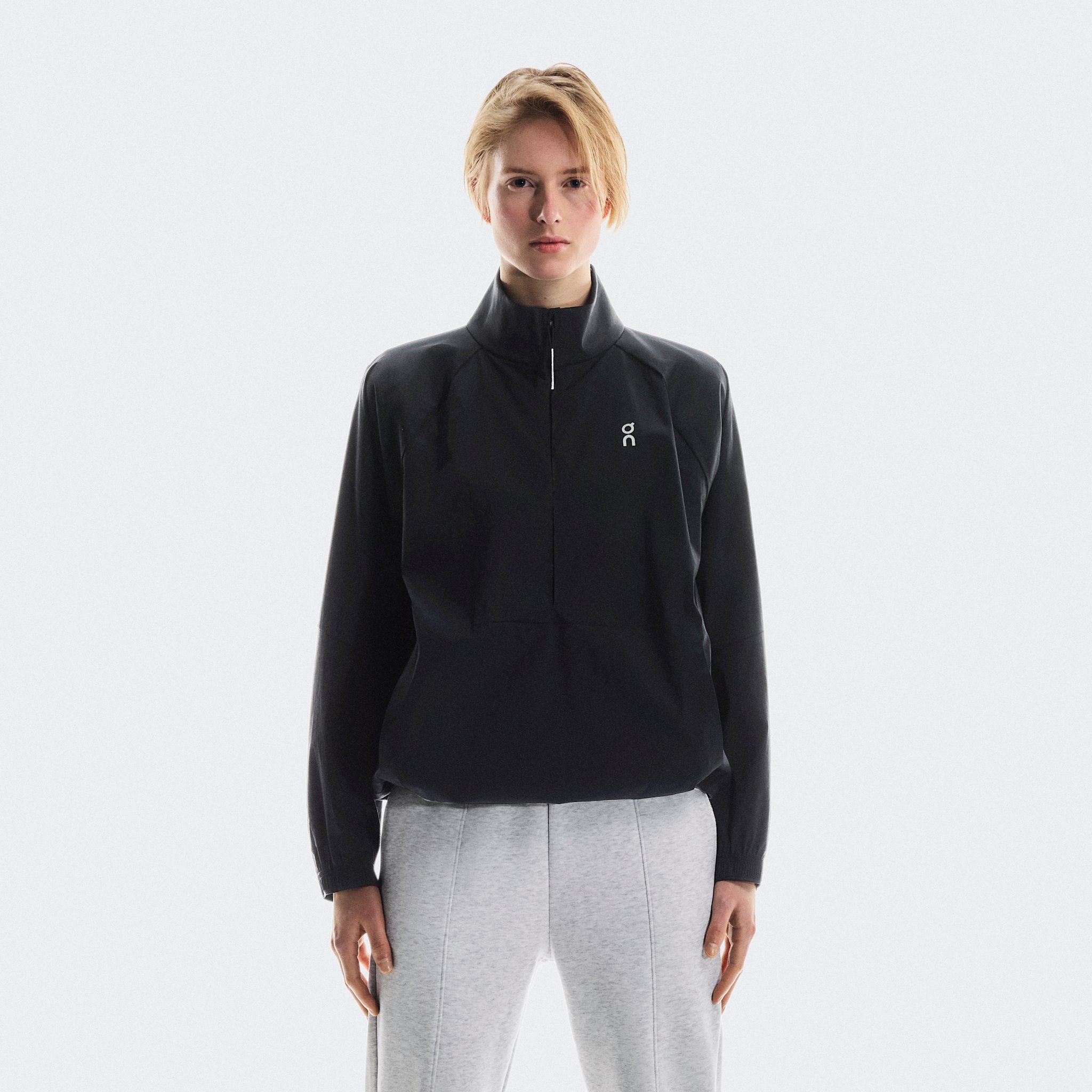 On All-Day 1/2 Zip Jacket Black