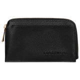 Longchamp Le Foulonné Card holder Black