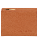 Longchamp Le Foulonné Compact wallet Amber