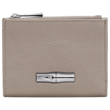 Longchamp Le Roseau Compact wallet Clay