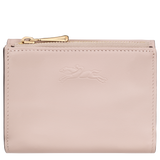 Longchamp Épure Compact wallet Petal Pink
