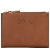 Longchamp Épure Compact wallet Cognac