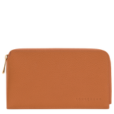 Longchamp Le Foulonné Pouch Amber