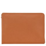 Longchamp Le Foulonné Laptop case Amber