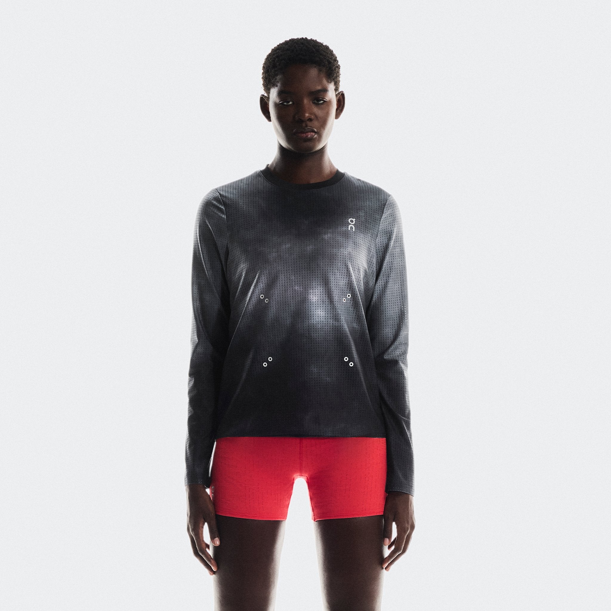 On Pace Mesh Long-T Black | Horizon