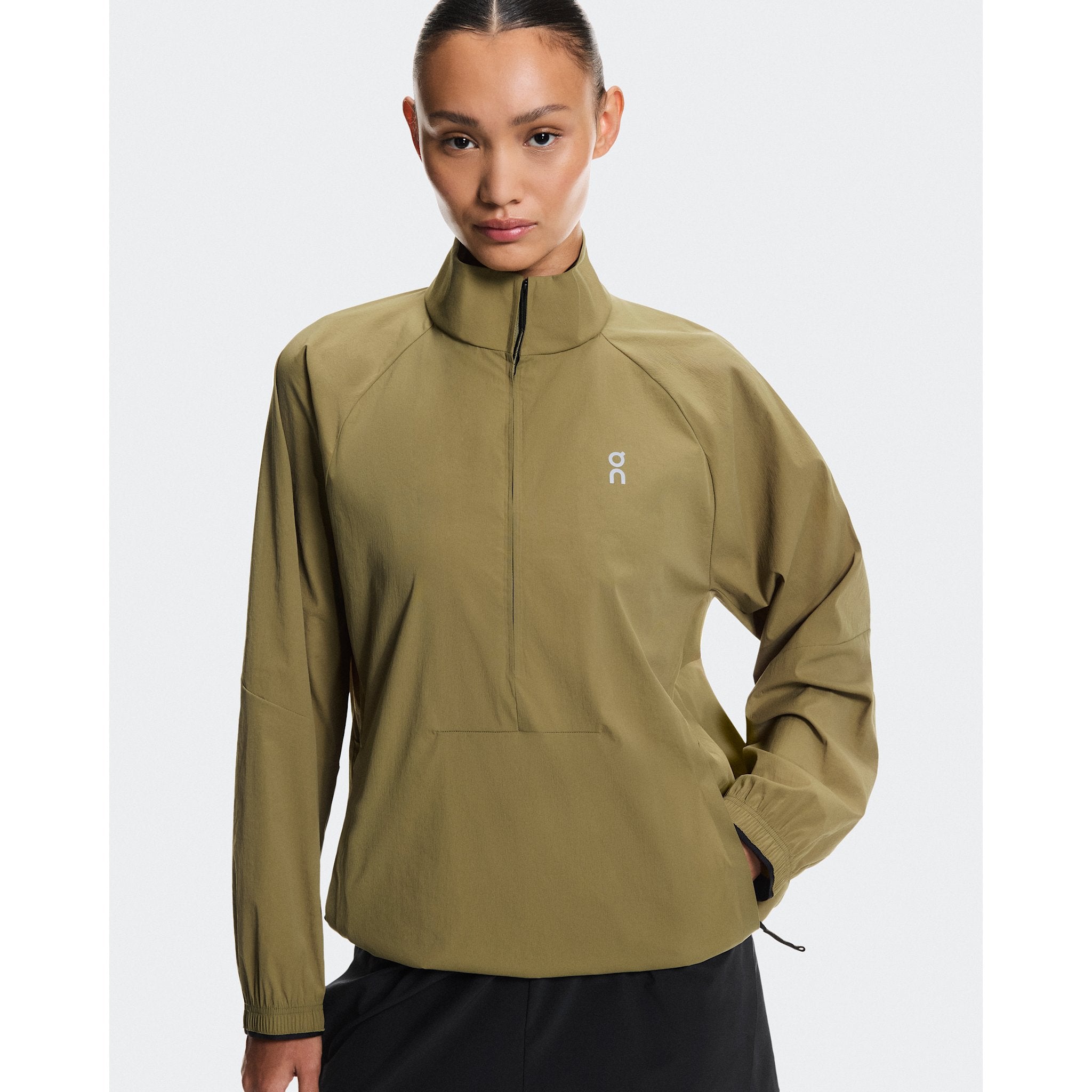 On All-Day 1/2 Zip Jacket Nutmeg