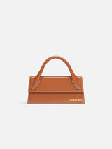 Jacquemus The Long Chiquito Smooth Leather Structured Bag Light Brown