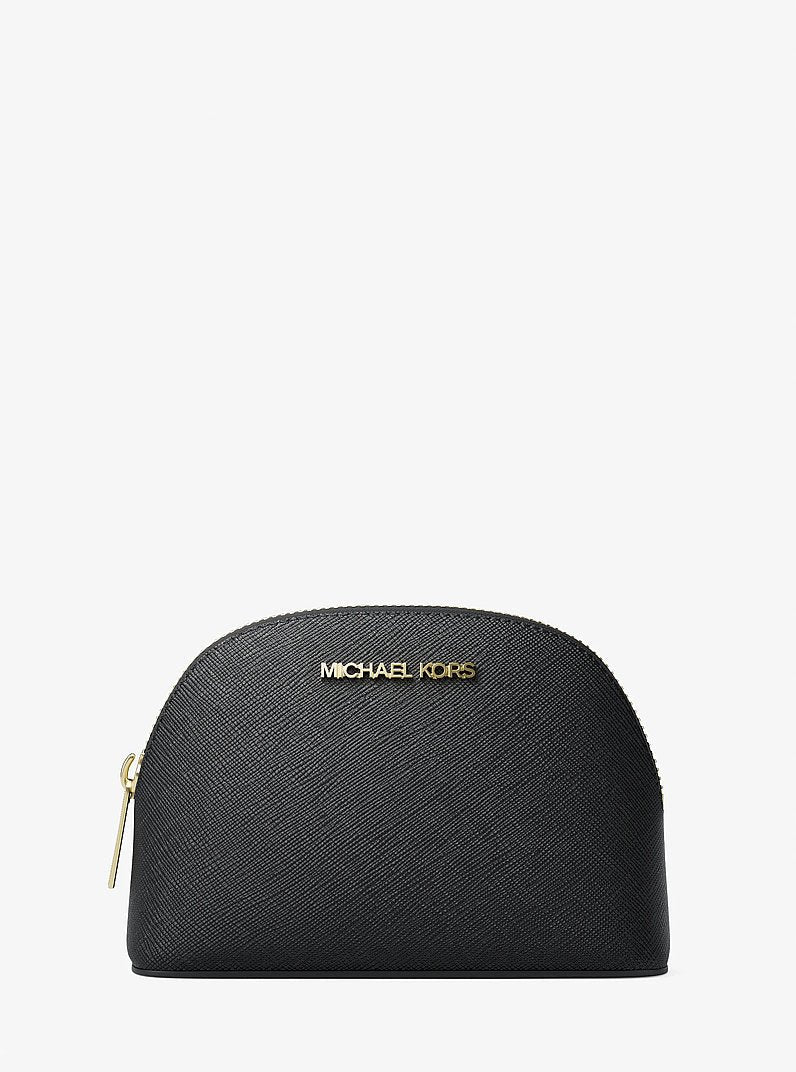 Michael Kors Jet Set Saffiano Leather Travel Kit Black