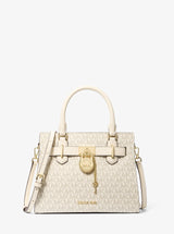 Michael Kors Hamilton Small Logo Satchel Lt Crm Multi