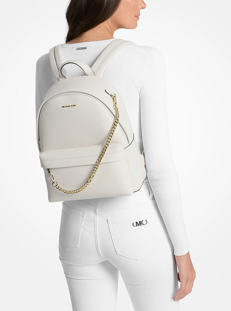 Michael Kors Slater Medium Backpack Lt Cream