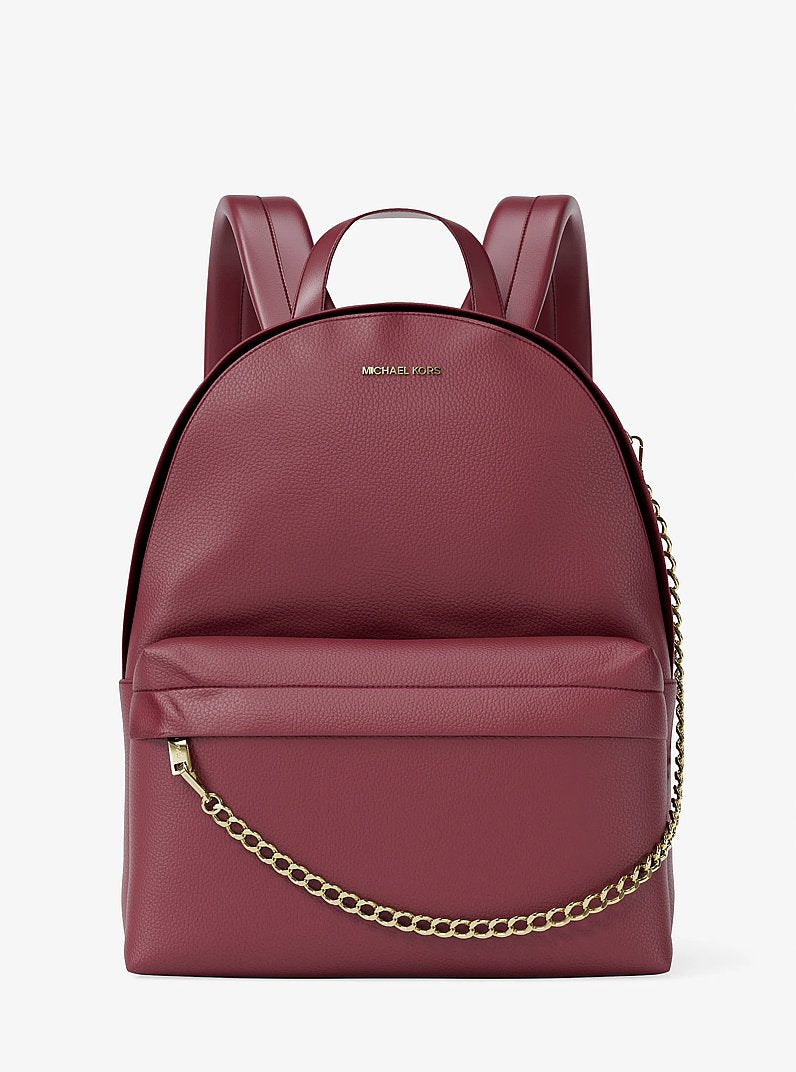Michael Kors Slater Medium Backpack Cherry