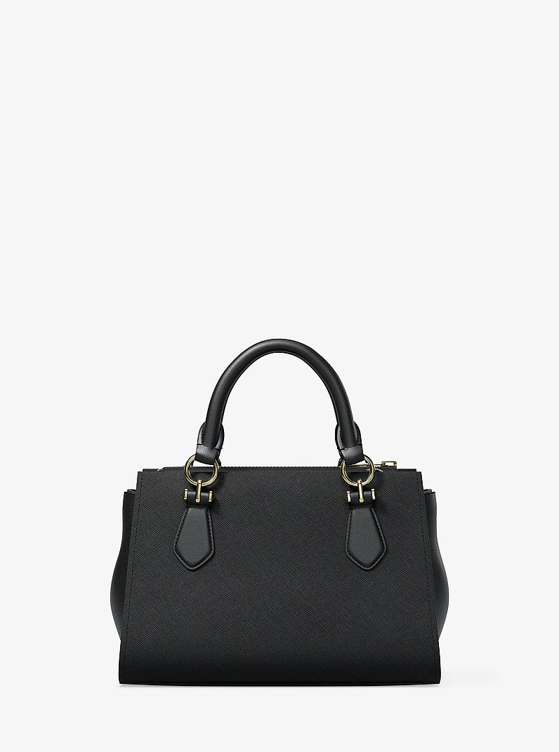 Michael Kors Marilyn Small Leather Satchel Black