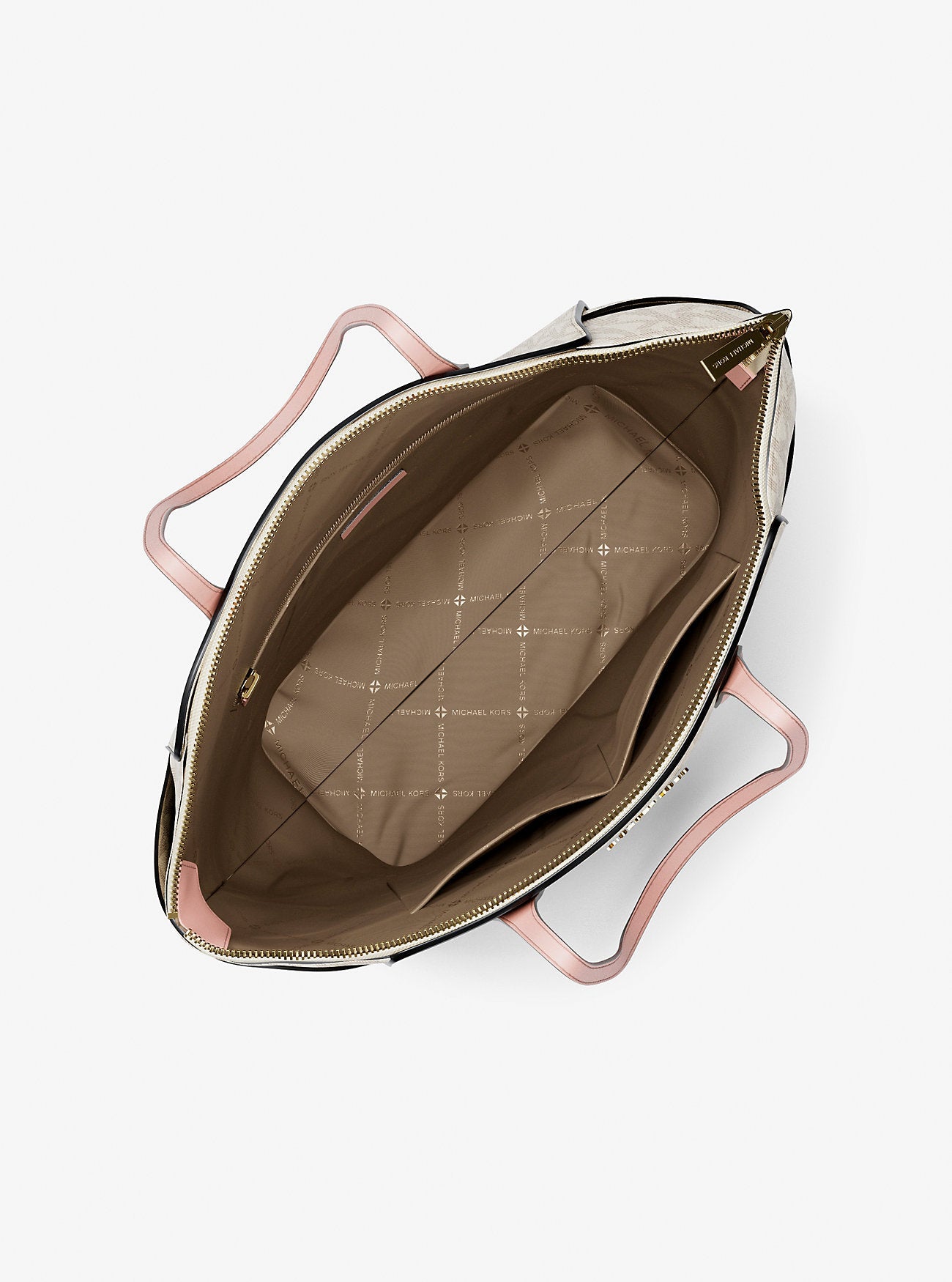 Marilyn Medium Signature Logo Tote Bag Pwd Blsh Mlt Pwd Blsh Mlt