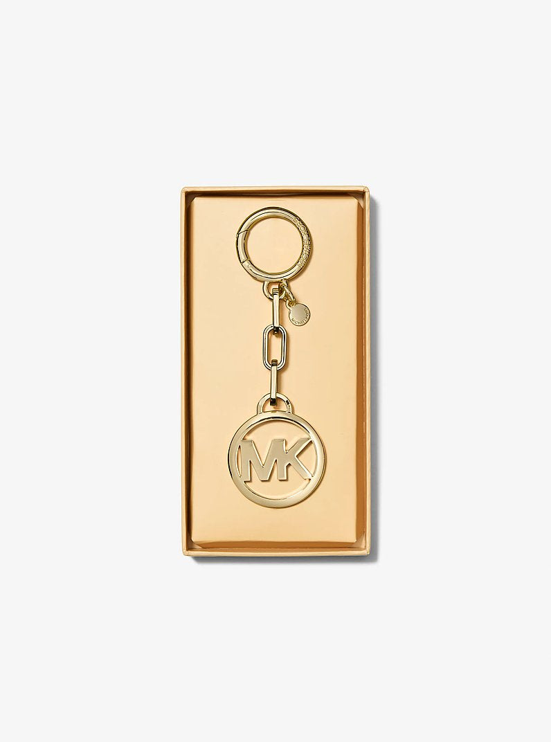 Michael Kors Jet Set Logo Bag Charm 18K Gold