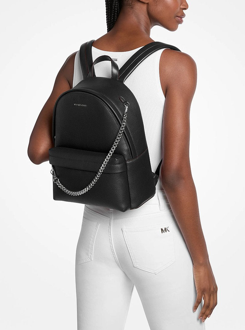 Michael Kors Slater Medium Backpack Black