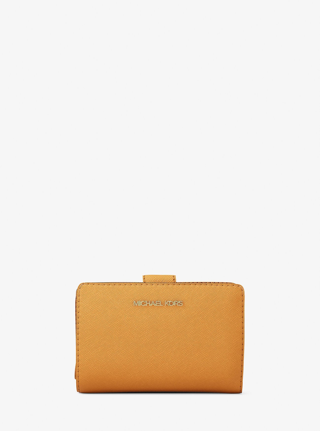 Medium Crossgrain Leather Wallet Radiant Orange Radiant Orange