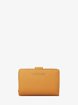 Michael Kors Medium Crossgrain Leather Wallet Radiant Orange