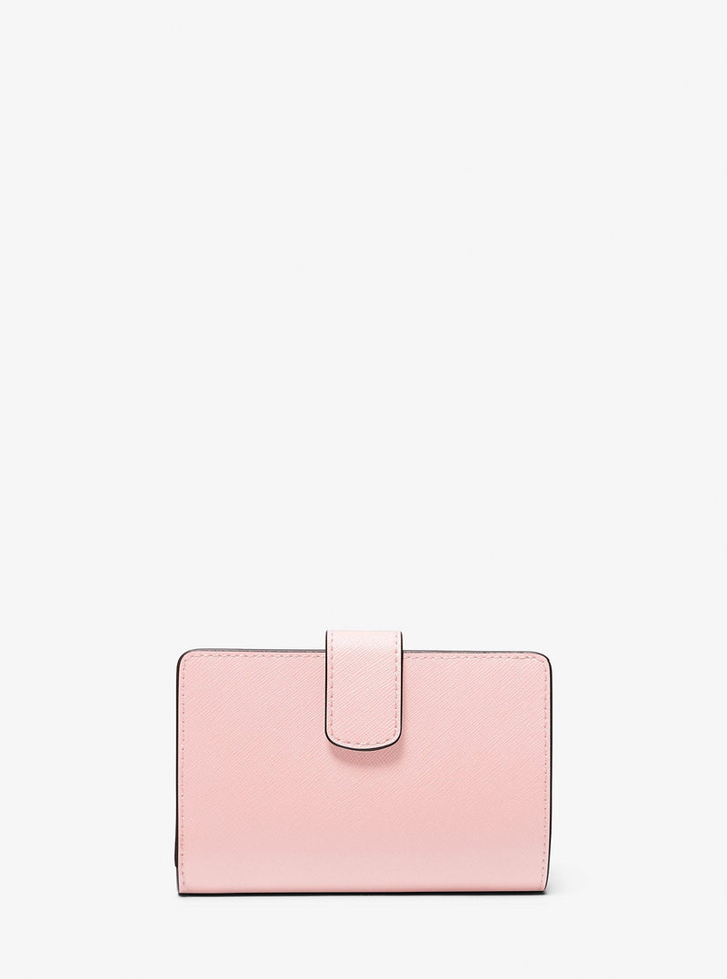 Medium Crossgrain Leather Wallet Powder Blush Powder Blush