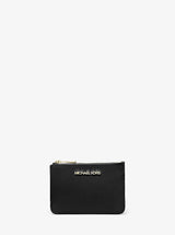 Michael Kors Jet Set Travel Small Saffiano Leather Coin Pouch Black