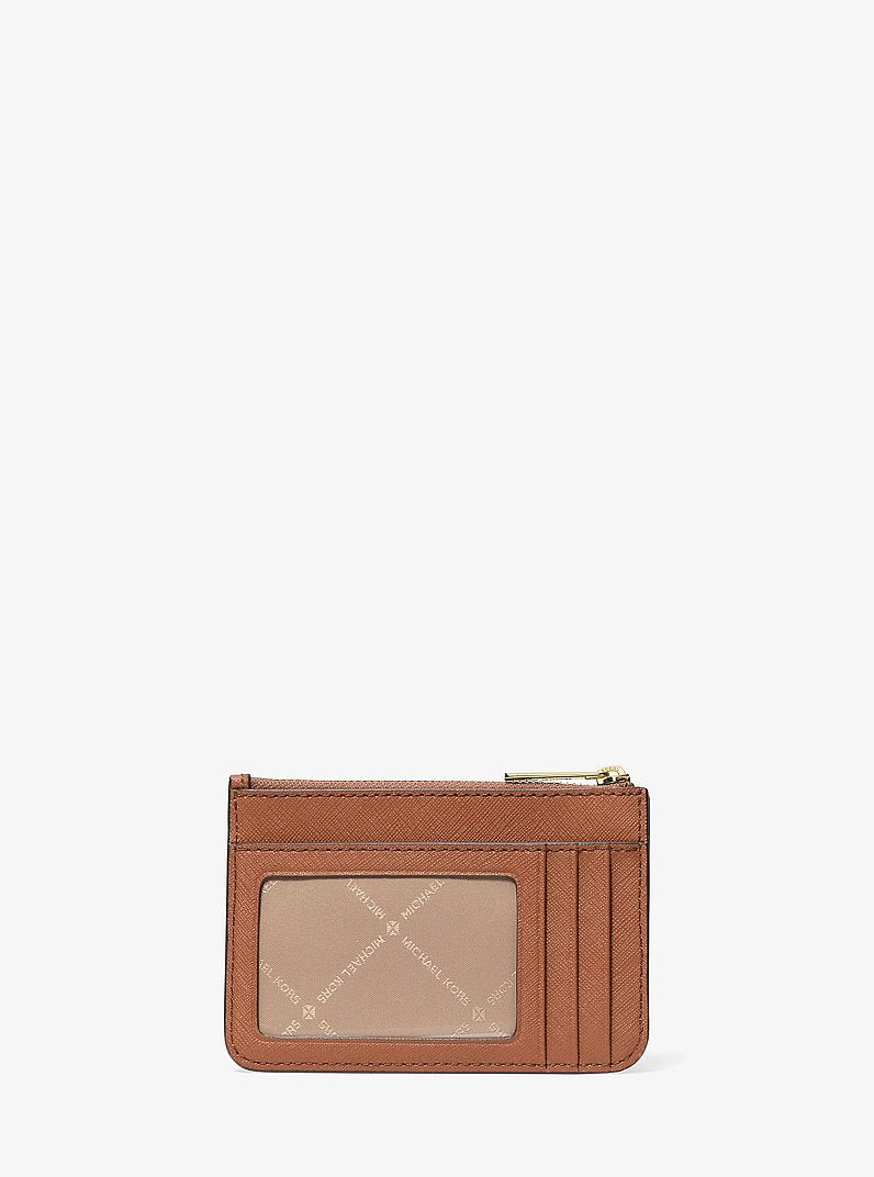 Michael Kors Jet Set Travel Small Saffiano Leather Coin Pouch Luggage