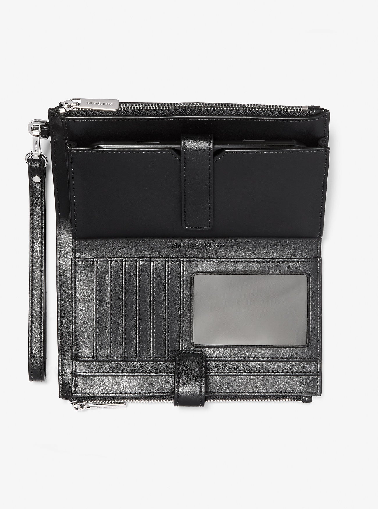 Michael Kors Adele Logo Smartphone Wallet Black
