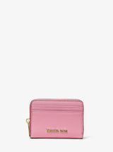 Michael Kors Jet Set Travel Medium Saffiano Leather Wallet Carnation