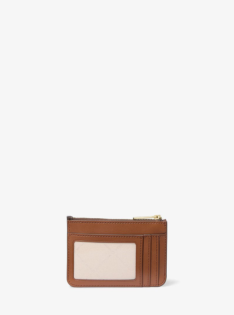 Michael Kors Jet Set Travel Small Signature Logo Coin Purse Brown