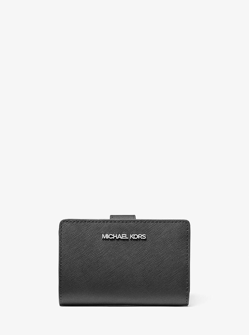 Michael Kors Medium Saffiano Leather Wallet Black