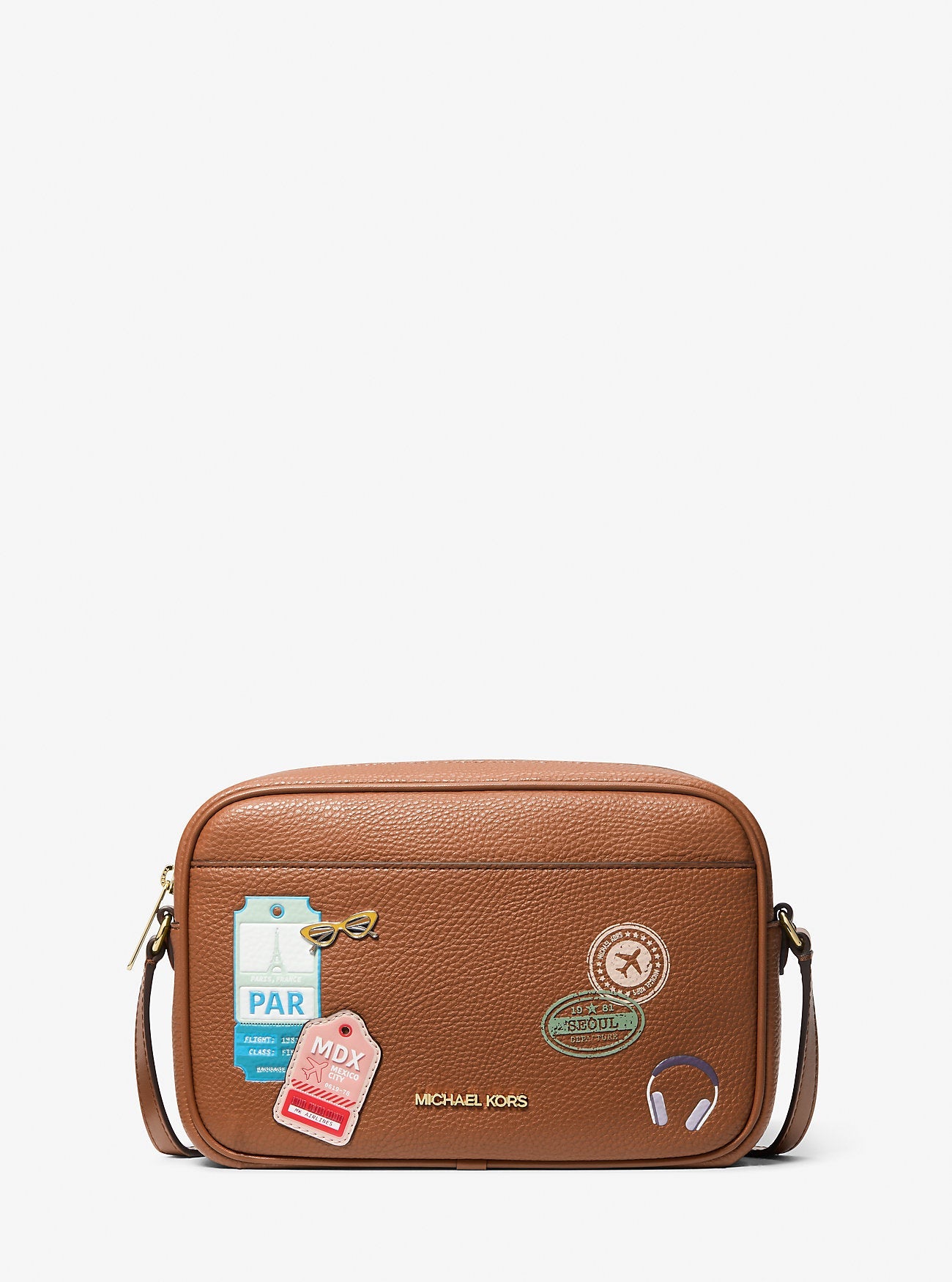 Jet Set Large Embellished Camera Crossbody Bag Luggage Luggage