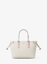 Michael Kors Voyager Extra-Small Signature Logo Convertible Crossbody Bag Pwd Blsh Mlt