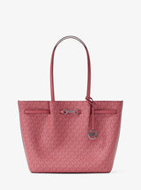 Michael Kors Carson Large Signature Logo Tote Bag Hibiscus