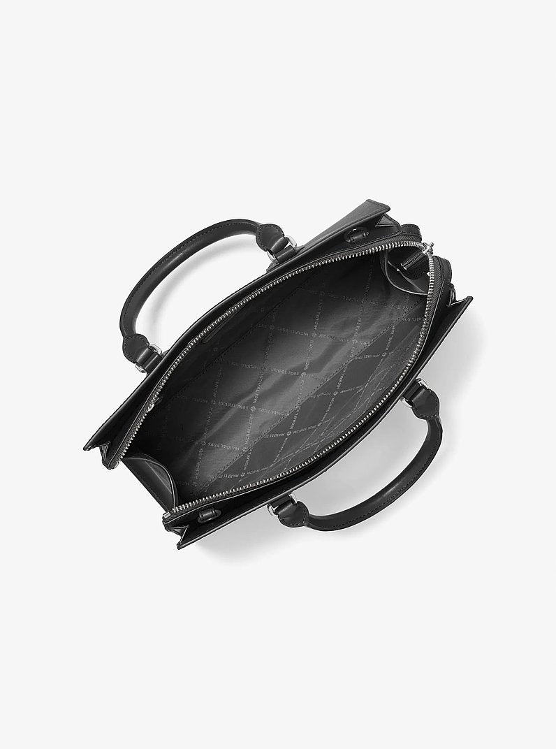 Michael Kors Sheila Medium Satchel Black