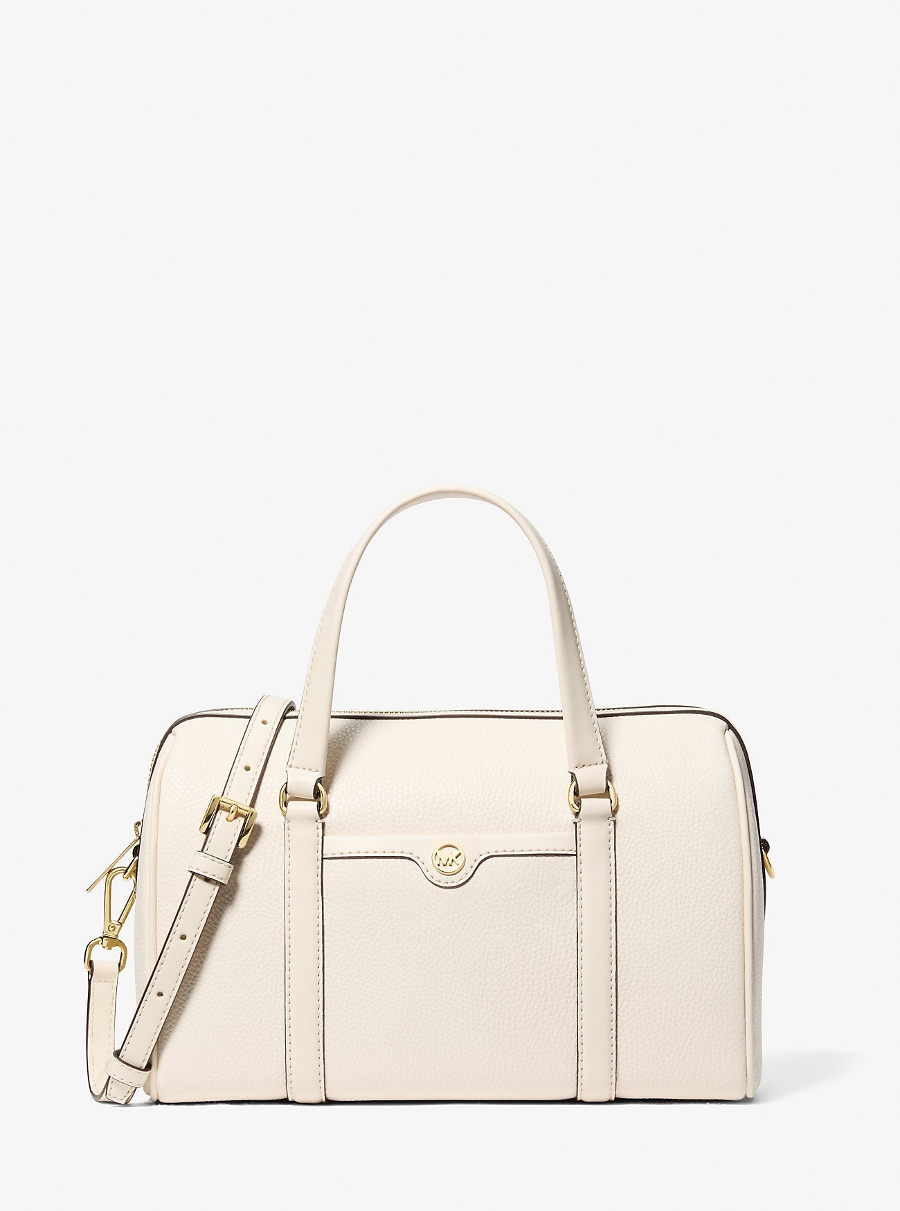 Michael Kors Jet Set Medium Satchel Lt Cream