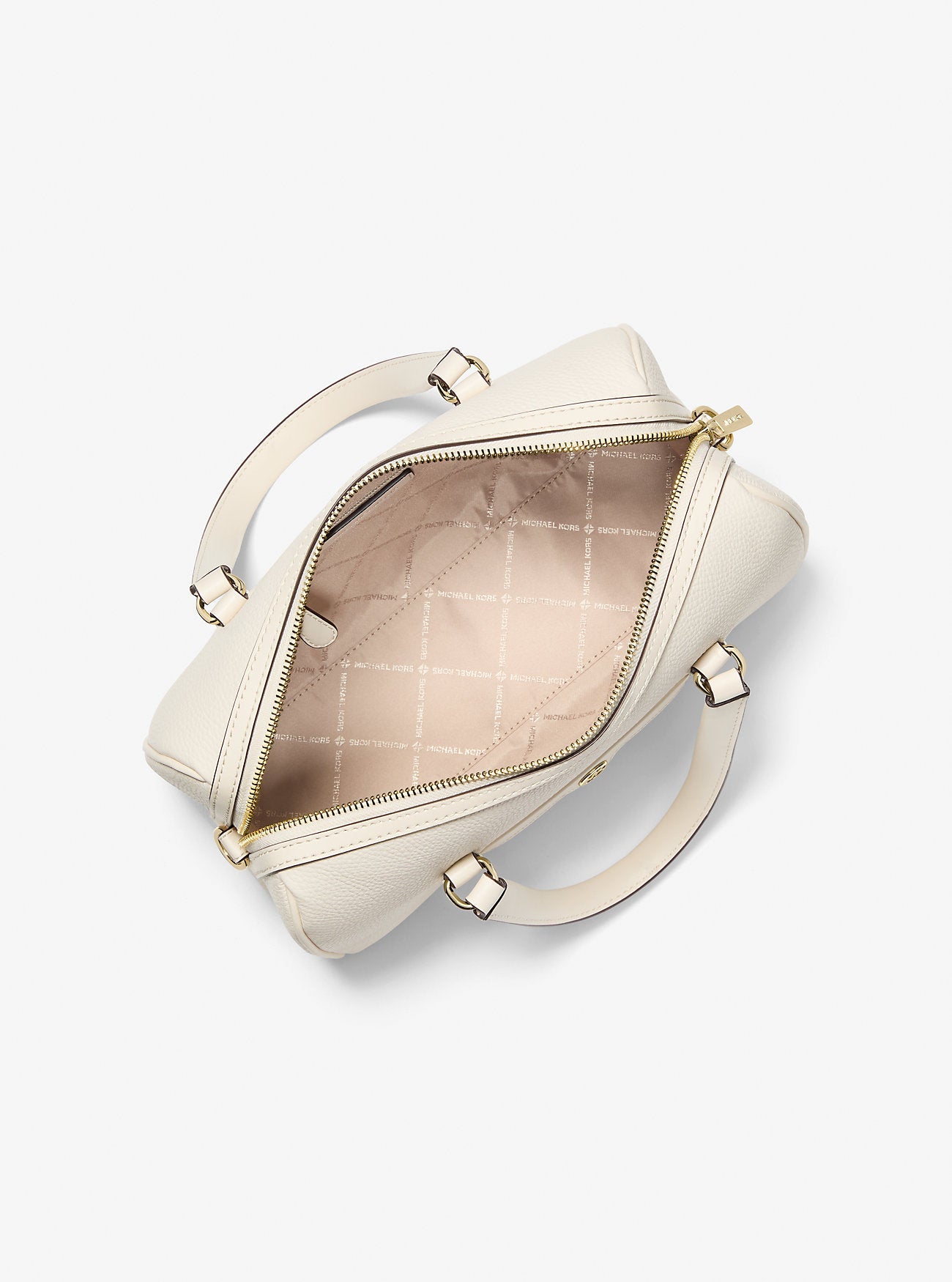 Michael Kors Jet Set Medium Satchel Lt Cream