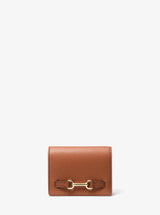 Michael Kors Carson Small Pebbled Leather Wallet Luggage