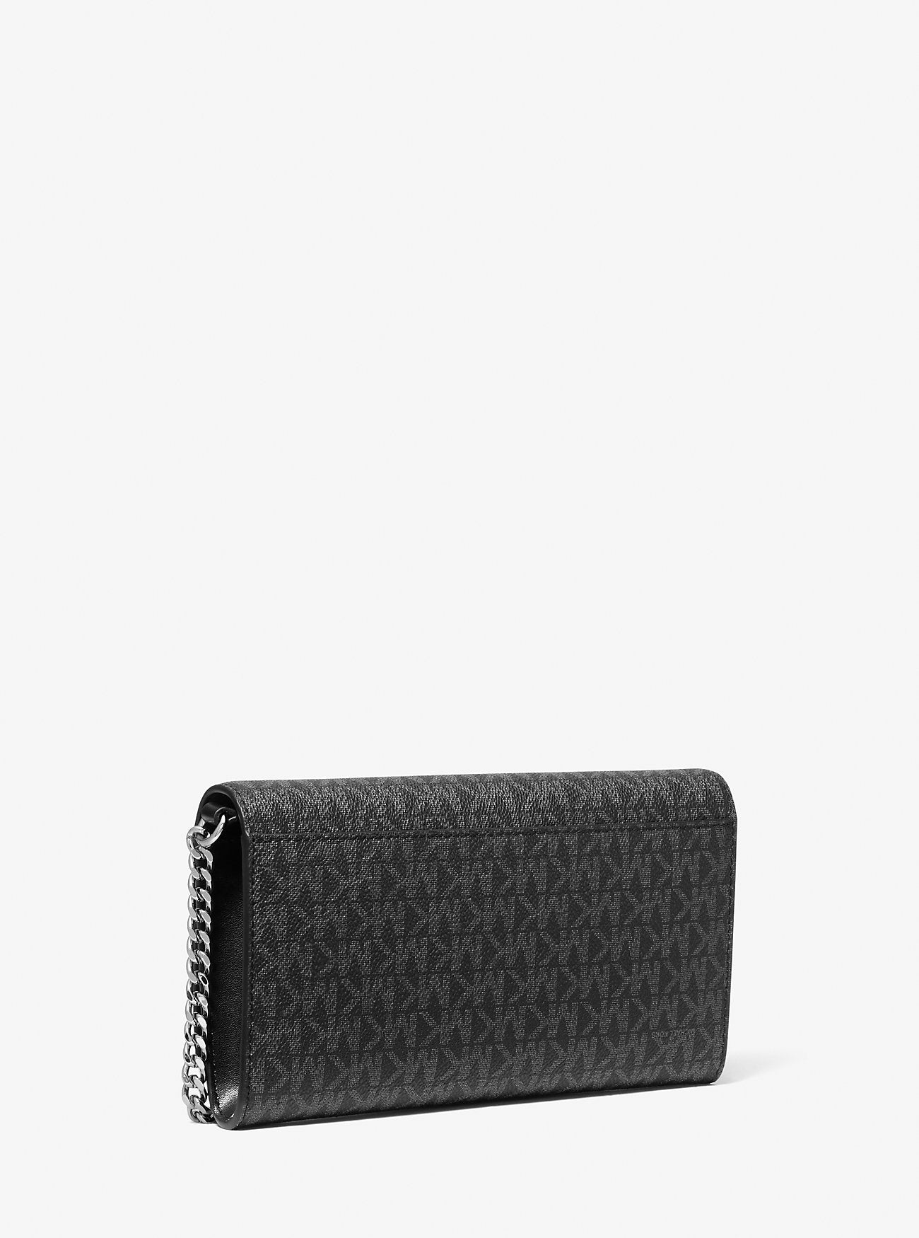 Carson Large Signature Logo Convertible Crossbody Bag Black Black