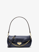 Michael Kors Soho Small Convertible Shoulder Bag Navy