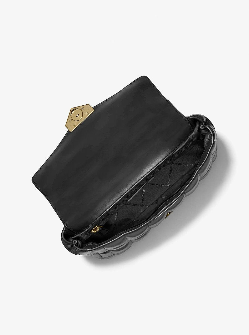 Michael Kors Soho Large Quilted Shoulder Bag Black