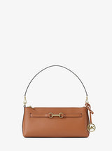 Michael Kors Carson Small Leather Convertible Crossbody Bag Luggage